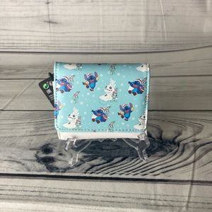 Loungefly Disney Lilo & Stitch Snow Day Mini Wallet